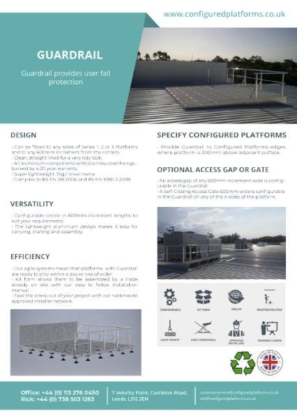 Guardrail Data Sheet