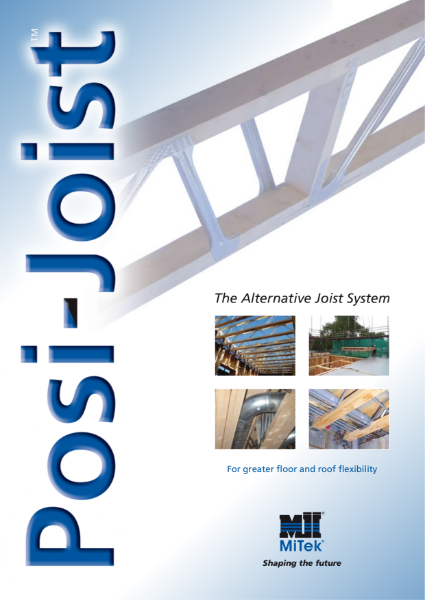 02 Posi-Joist Metal Web Joist Brochure