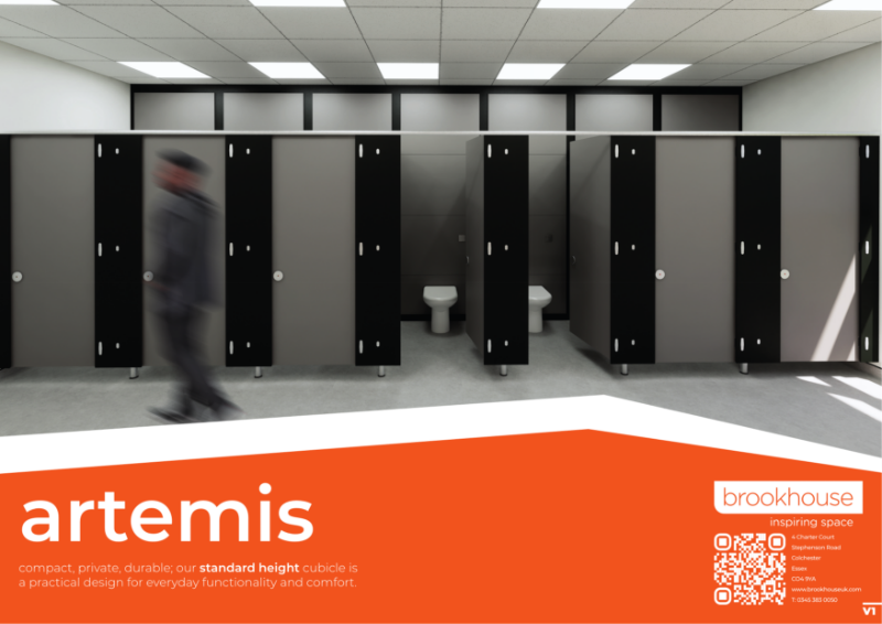 Washroom Brochure - Artemis Cubicle