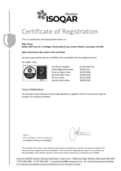 ISO14001:2015
