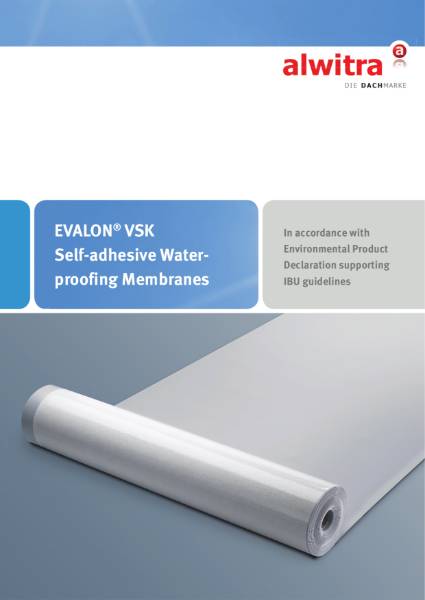 Evalon VSK  single ply membrane Brochure