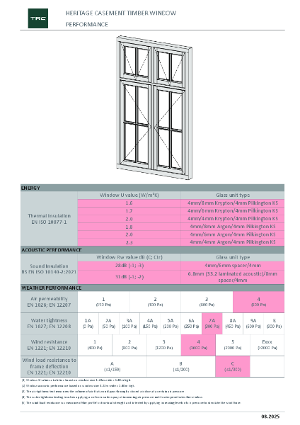 Heritage Casement Windows