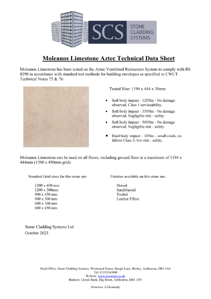 Moleanos Technical Data Sheet