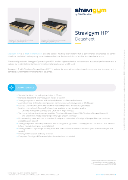 Datasheet - Stravigym HP