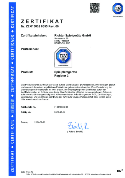 TUV - Safety and Quality Report