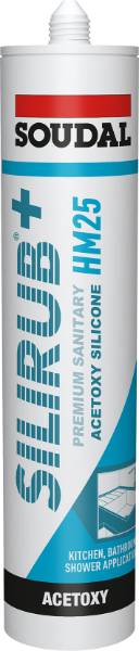 Silirub+ HM25 Sanitary Silicone Sealant - Silicone Joint Sealant