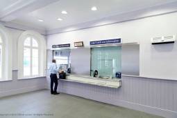 Ticket and Information Desk (without Bulkhead and Soffit)