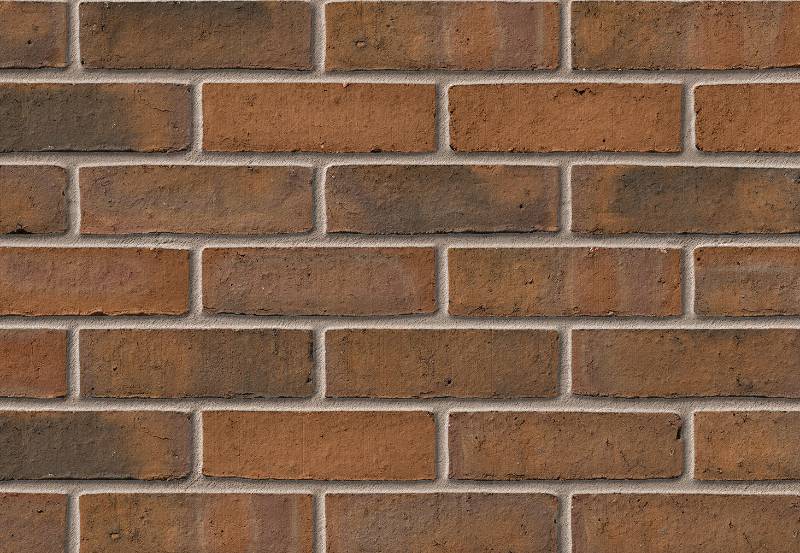 Brown Multi Waterstruck - Clay Brick