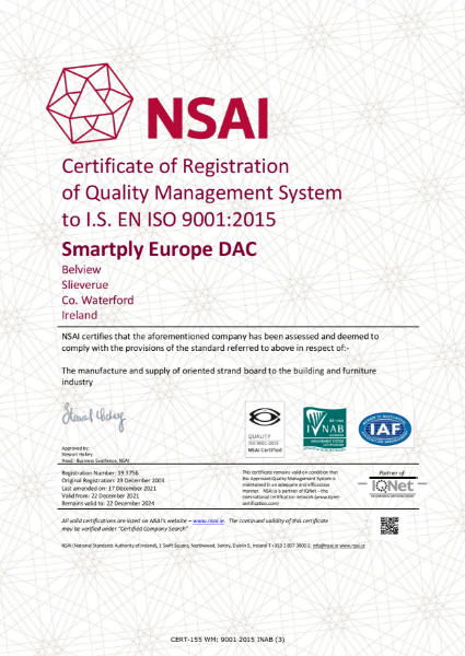 SMARTPLY - IS0 9001
