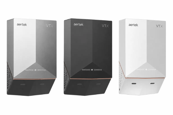 Aertek VTX Hygienic Hand Dryer - Slimline Hand Dryer - High Speed Hand Dryer