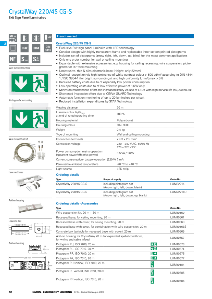 CrystalWay 220/45 CG-S