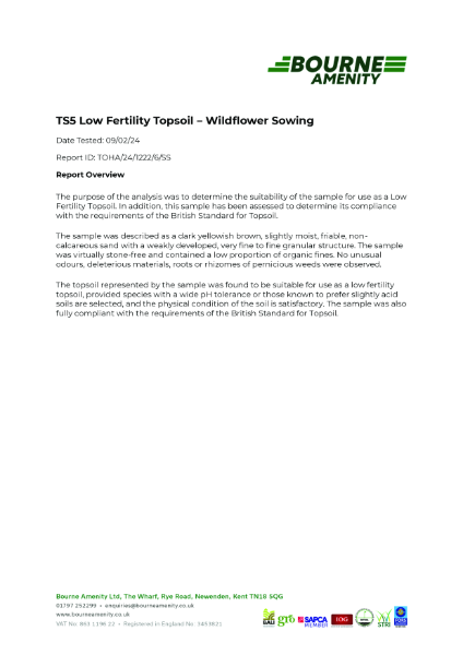 TS5 Low Fertility Topsoil
