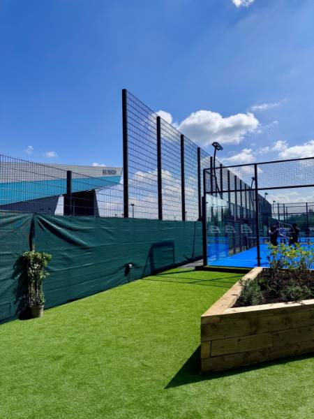 Phase 1 Complete: Bespoke Fencing Solution for The Padel Club, Manchester
