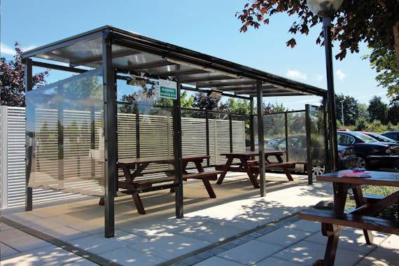 Winterbourne Smoking Shelter - Smoking and Waiting Shelter