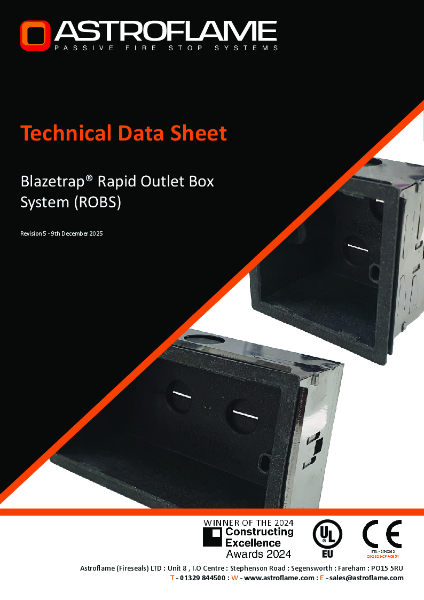 Blazetrap® Rapid Outlet Box System (ROBS) - (TDS)