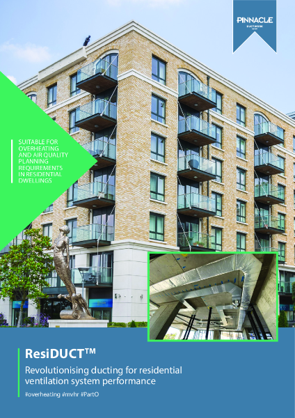 ResiDUCT™ ducting for residential ventilation system performance