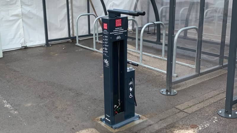 Cardiff University – Bike Repair Stations