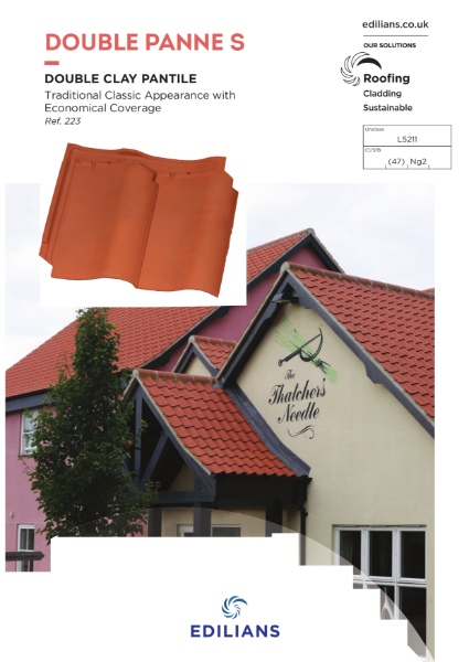 Edilians Double Panne S Clay Pantile