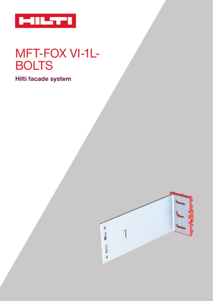 MFT-FOX-VI-1L- Bolts