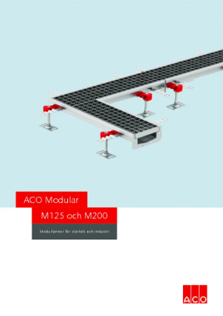 Aco Modular m125-m200 Broschyr