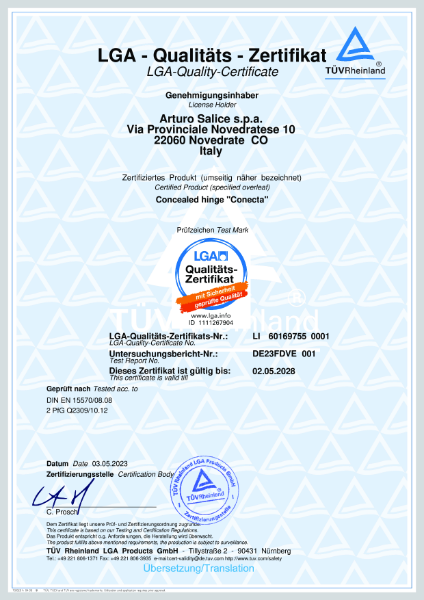 Conecta LGA Certification 