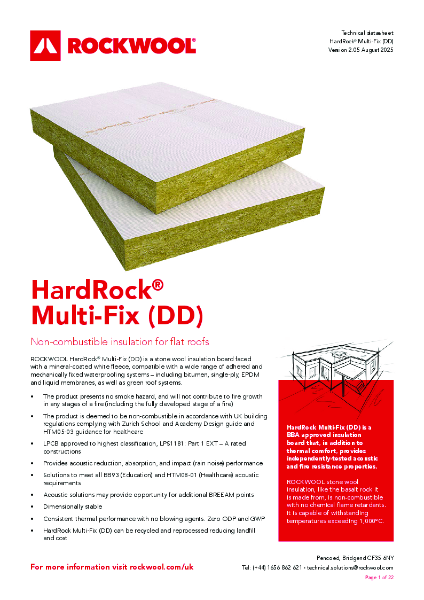 HardRock Multi-Fix DD - Datasheet
