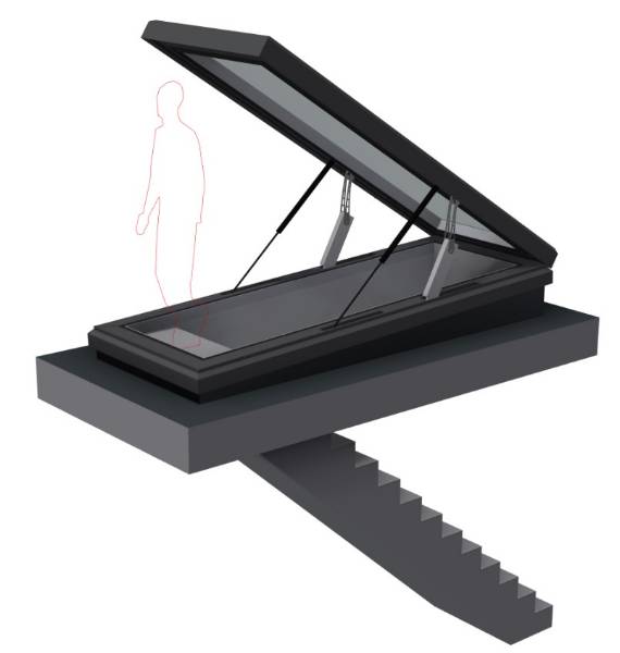 Opening Rooflight (Roof Access Door)