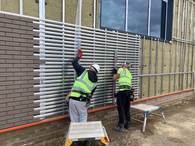 AX4 Support System - Aluminium Rainscreen Support System