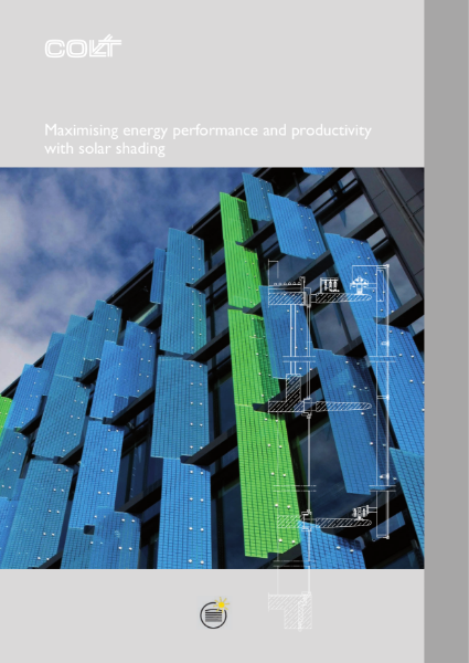 Maximising energy performance and productivity with solar shading