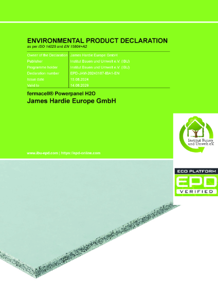 EPD Powerpanel H2O