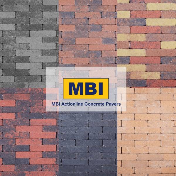 MBI Actionline Concrete Pavers - Concrete Pavers
