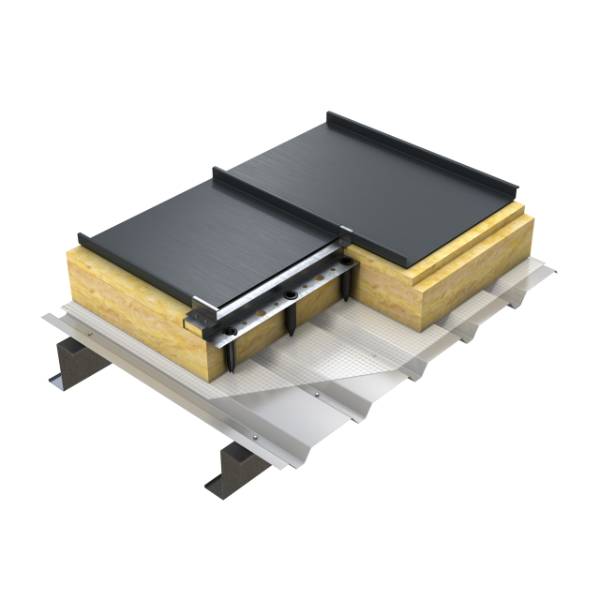 Vieo Warm Roof MW5 - Insulated Standing Seam Roof System