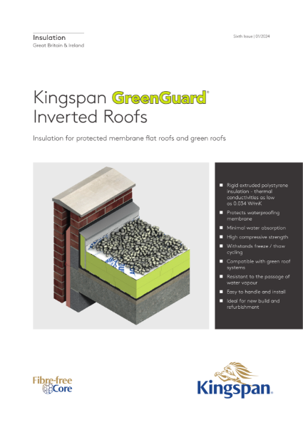 Kingspan GreenGuard Inverted Roofs - 01/24