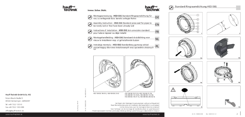 Standard Press Seal (Infinite Segments) Assembly Instructions