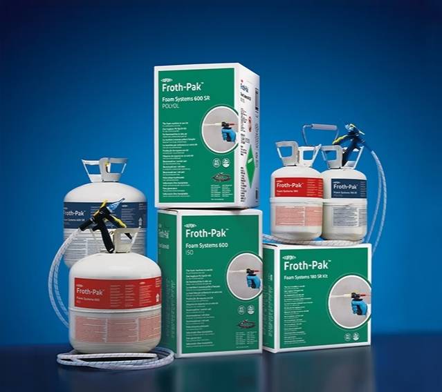 Froth-Pak™ Foam Systems - Two-Component Polyurethane Spray Foam