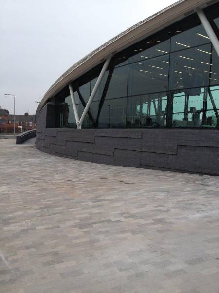 Streetscape® High Strength Bedding Concrete | supplied to Vinci Construction UK | £350million Stoke-on-Trent Bus Station  | SMET Case Studies