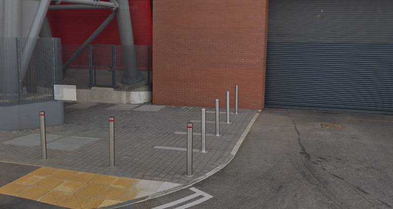 ASF Boston Load Bearing Trough Bollards, Liverpool Football Club