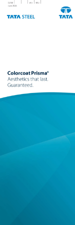 Colorcoat Prisma® colour card