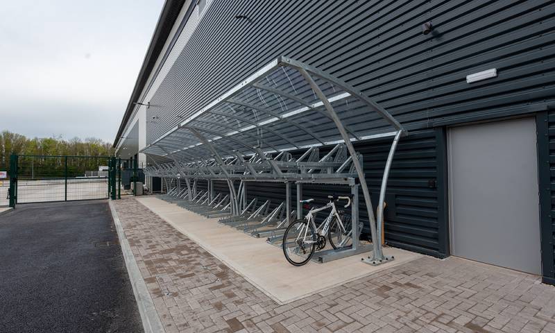 CS - Asymmetric Bike Shelters 