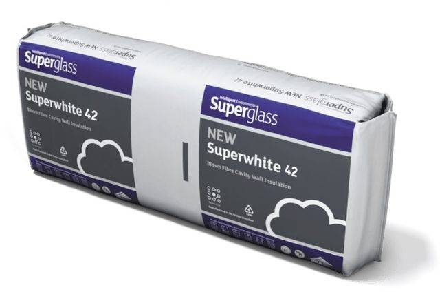 Superglass Superwhite 42 Loft Blown Wool