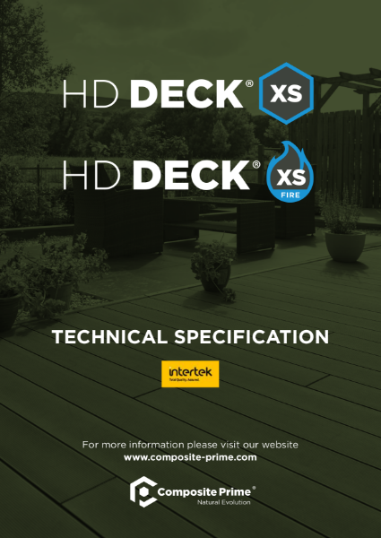 HD Deck® XS & XS Fire Technical Specification