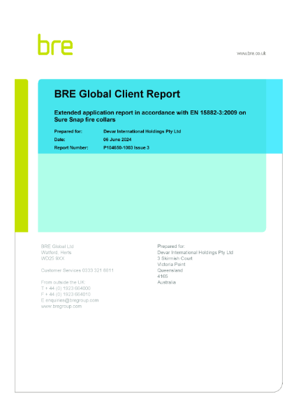 BRE Global Client Report