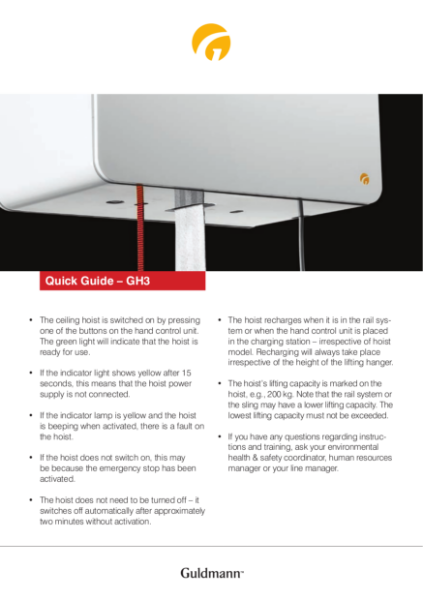 GH3 & GH3+ Quick Reference Guide