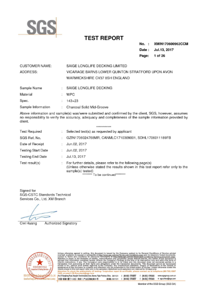 Solid Mid-Groove Test Report