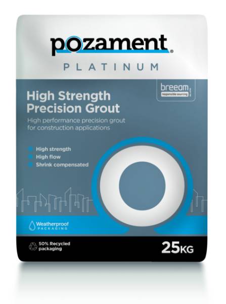 Pozament Platinum High Strength Precision Grout