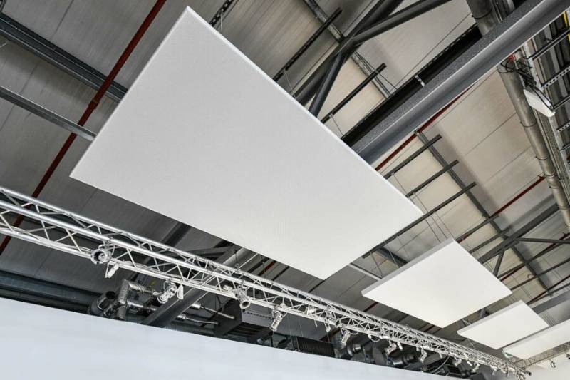 S14 acoustic canopy - Floating metal ceiling panel - Acoustic Canopy