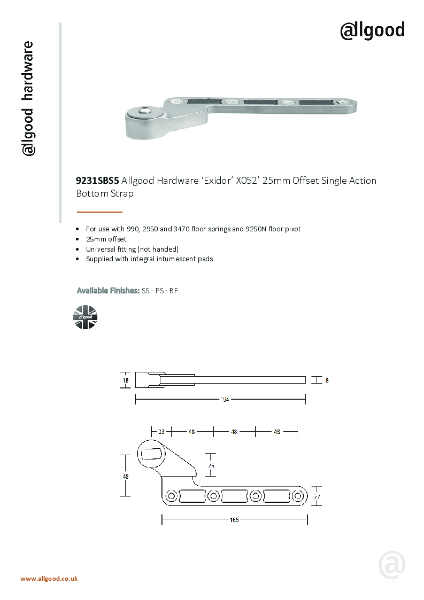 9231SBS5-Datasheet Iss03