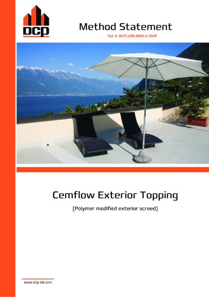 Cemflow Exterior Topping MS