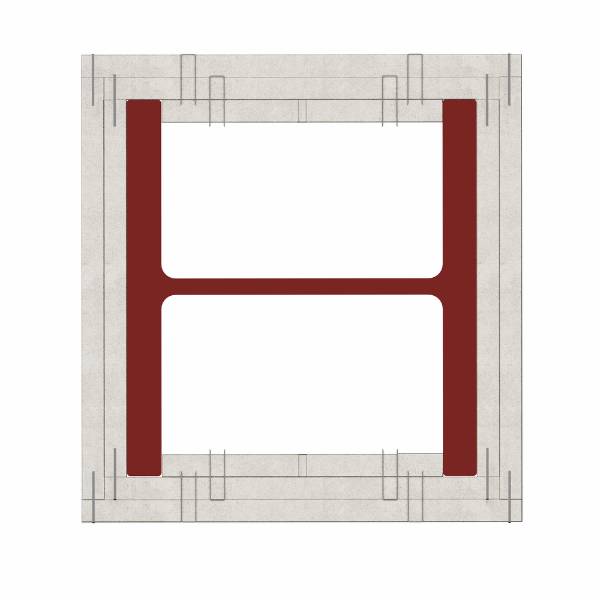 PROMATECT®-250 4 Sided Column Encasement ST P250-053S-20 - Structural Steel Encasement