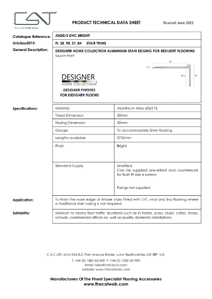 AN20 3 DHC Bright TDS